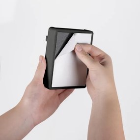 WENKO 25336100 - SARE kosár 21,5x29,5 cm ezüstszínű