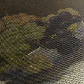 Kép - Henri Fantin-Latour, Still Life with Grapes and a Carnation, reprodukciók (150x105 cm)