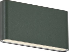 Modern kültéri fali lámpa sötétzöld 17,5 cm LED-del IP65 - Batt