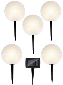 KÉSZLET 5x LED Szolár lámpa LED/3,2V többszínű