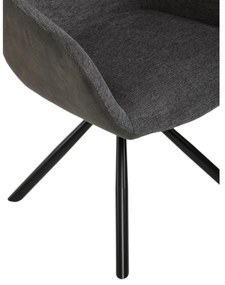 Étkezőszék-készlet visszahúzható mechanizmussalDCH-Y1143 GREY2, 2 db