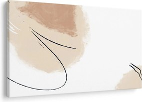 Kép - Fehér absztrakció (90x60 cm)
