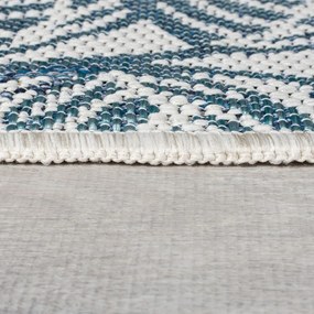 Zöld-kék kültéri-beltéri szőnyeg 160x230 cm Bella Leaf – Flair Rugs