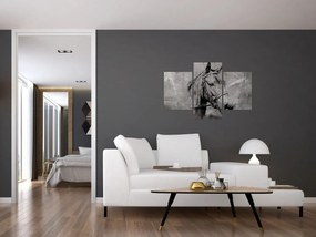 Kép - Egy ló portréja (90x60 cm)