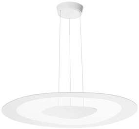 Linea Light 90348 - LED Csillár zsinóron ANTIGUA LED/38W/230V 60,8 cm CRI 90 fehér