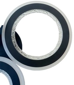 LED Dimmelhető felületre szerelhető csillár LED/100W/230V 3000-6500K + távirányítás