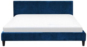 Franciaágy 180 cm FUTTI (ágyráccsal) (kék). 1007267