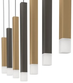 Eglo 39906 - LED Dimmelhető csillár zsinóron ESTANTERIOS 7xLED/3,1W/230V 3000K