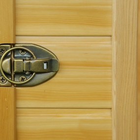 Sauna DeLuxe 2220 CB / CR, világosbarna