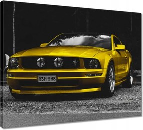 Vászonkép 50x40 Sárga Ford Mustang