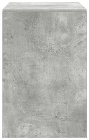 Számítógépes asztal Beton szürke MDF lap 90 x 50 x 76 cm