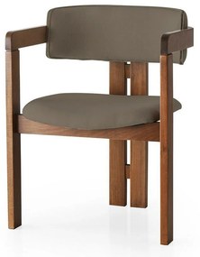 CO Light Brown and Walnut étkezőszék