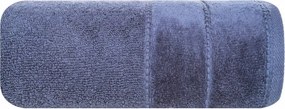 Mari törölköző 50x90 sötétkék frottír 500 g/m2 Eurofirany