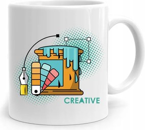 Ajándék Bögre Creative Számítógépes Grafikusnak, fényképes nyomtatással