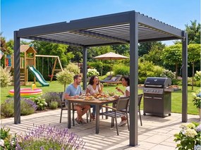 bioklimatikus pergola LANITPLAST BASIC 4x3 m LG4293