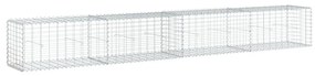 horganyzott vas gabion kosár fedéllel 400 x 50 x 50 cm