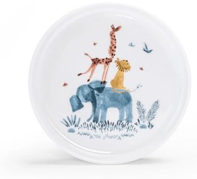 Porcelán gyerek étkészlet 3 db-os Sous mon Baobab – Moulin Roty