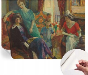 Öntapadós tapéta 3D fali furnér Klasszikus elegancia 312x219 cm