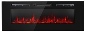 Klarstein Galeras, elektromos fali és beépített kandalló, 1800 W, LED, 3 szín, időzítő