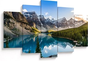 Kép - Kanada, Banff Nemzeti Park, Moraine Lake (150x105 cm)