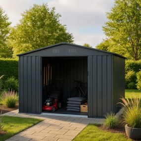 Juskys Kerti ház XXL 282x314x190 cm - antracit