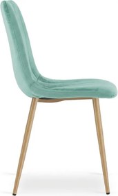 Mentás bársonyszék LAVA AQUA MINT