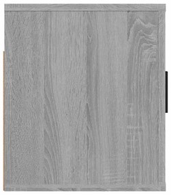 szürke sonoma színű fali TV-szekrény 100x34,5x40 cm