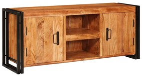 TV szekrény Barna 120 x 30 x 50 cm tömör akácfa