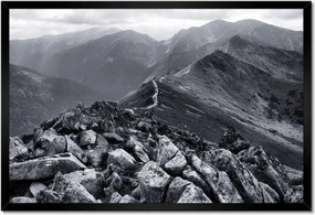 Poszterek keretben 60x40 A Tátra főcsúcsa