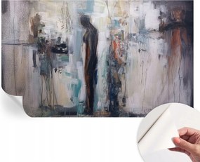 Divatos öntapadós fali tapéta Furnér Rejtélyes figura 416x254 cm