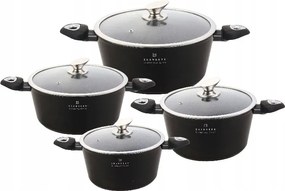 4 db-os alumínium edénykészlet Edenberg átm. 16,20,24,28cm 1.45L 2.6L 4.4L 6.3L