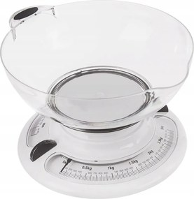 Hagyományos mechanikus konyhai mérleg 3 kg-os termékmérleg tállal