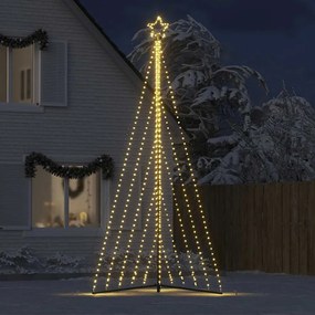 meleg fehér LED karácsonyfa 570 LED 399 cm