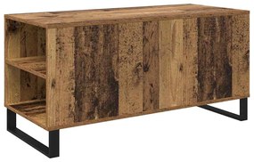 vidaXL Dohányzóasztal Öreg fa 102 x 44,5 x 50 cm Faanyag