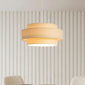 Brilagi - RESNA kábeles függeszték 1xE27/60W/230V átm. 40 cm bézs