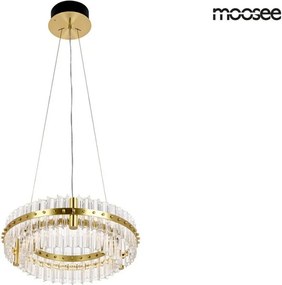 KING HOME MSE010100166 SATURNUS Kristály Függesztett Lámpa Arany LED IP20