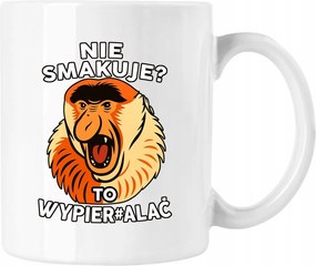 Bögre Nem ízlik Mém Hordozó Janusz Fehér 330ml