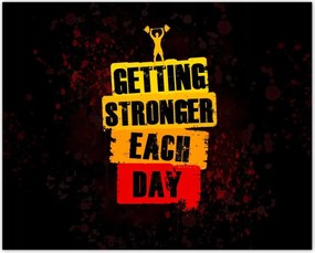 Plakátok 50x40 Napról napra erősebbek