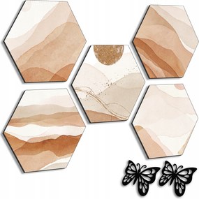 Képek Nappaliba, Konyhába, Képszett, Dekorációk Szobába, Minimalista