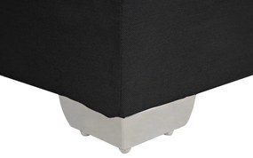 Franciaágy Boxspring 180 cm ADIR (matracokkal) (fekete). 1007070