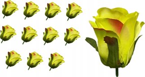 12X Mesterséges rózsa nád fej bimbó mesterséges rózsa virág rózsa