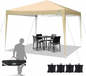 Cobizi pavilon 4 fal 3 x 3 x 2,7m vízálló összecsukható pavilon