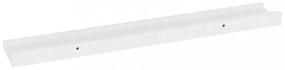 4 db fehér fali polc 60 x 9 x 3 cm