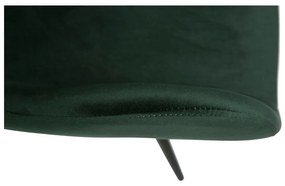 Zöld kárpitozott karfás étkezőfotel Gaia – DAN-FORM Denmark