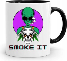 Dohányosoknak 420 Cbd Bögre Fekete Ajándék fényképes nyomtatással