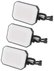 KÉSZLET 3x LED RGBIC Dimmelhető kültéri reflektor LED/14W/230V 3000-6500K IP65 Wi-Fi Tuya
