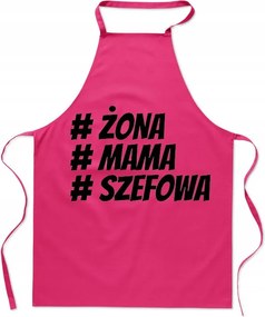 Konyhai kötény Feleség Anya Főnök Ajándék Nőknek Divatos Nyomtatás