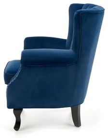 CLARUS fotel sötétkék