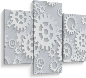 Kép - fogaskerekek (90x60 cm)