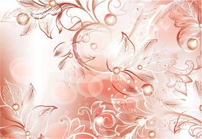 Fotótapéta Virágok Rózsák Ragyogás vinil 312x219 Elegáns és finom +ragasztó